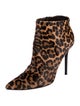 Stuart Weitzman Ponyhair Animal Print Boots