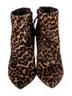 Stuart Weitzman Ponyhair Animal Print Boots