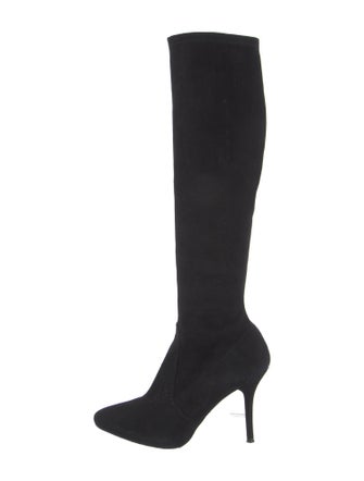 Stuart Weitzman Suede Sock Boots