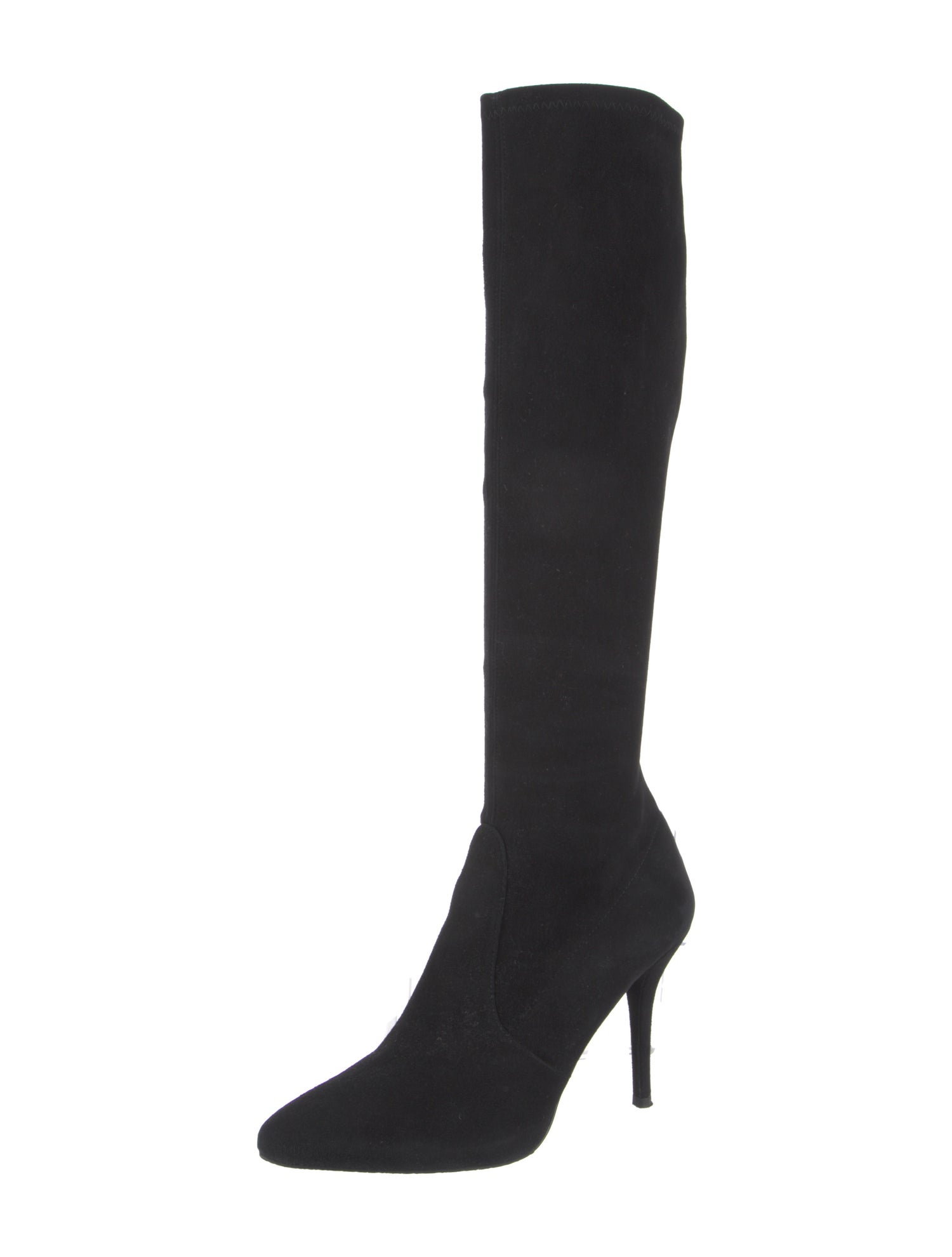 Stuart Weitzman Suede Sock Boots