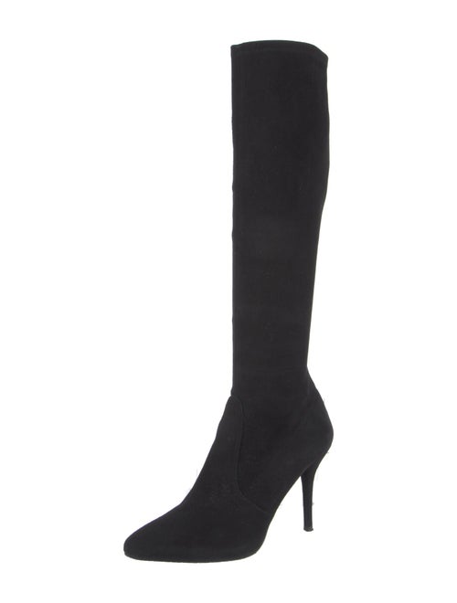 Stuart Weitzman Suede Sock Boots