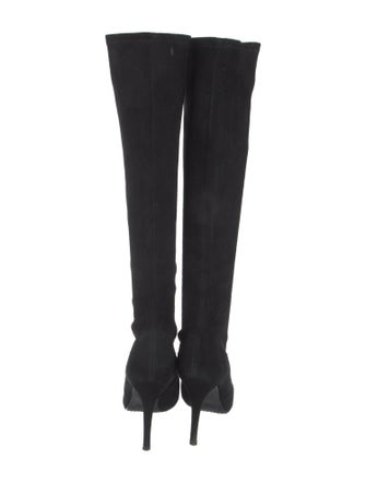 Stuart Weitzman Suede Sock Boots