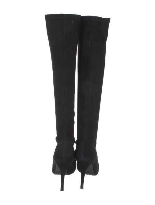 Stuart Weitzman Suede Sock Boots