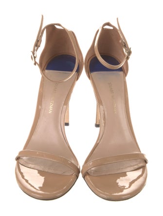 Stuart Weitzman Patent Leather Sandals