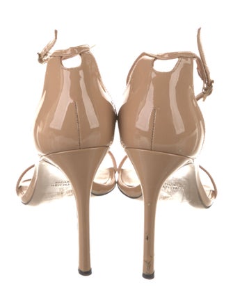 Stuart Weitzman Patent Leather Sandals