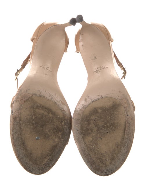 Stuart Weitzman Patent Leather Sandals