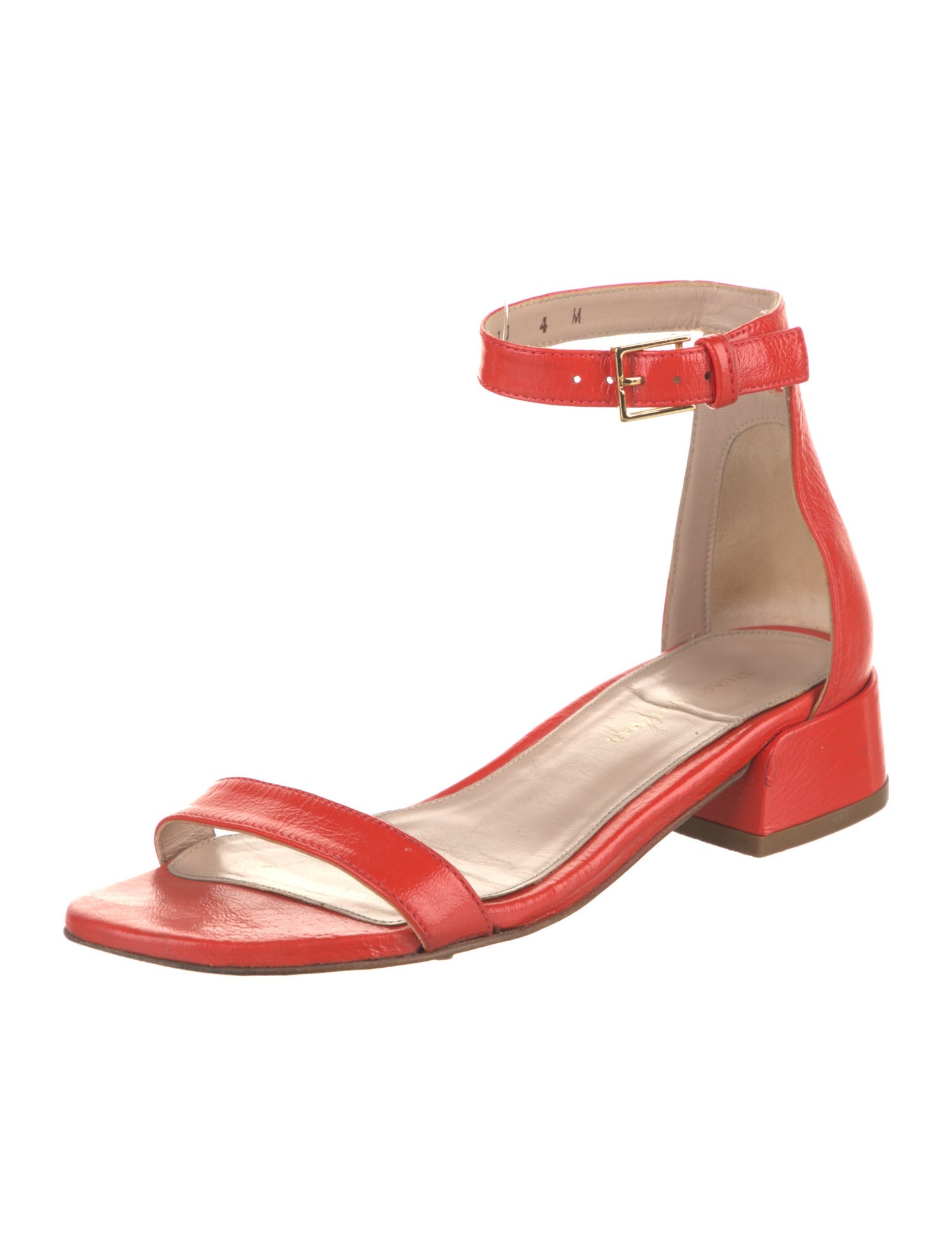 Stuart Weitzman Patent Leather Sandals