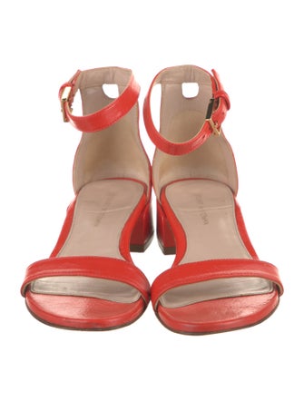 Stuart Weitzman Patent Leather Sandals