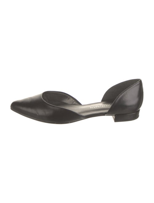 Stuart Weitzman Leather D'Orsay Flats