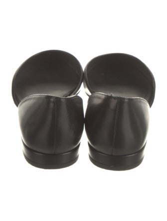 Stuart Weitzman Leather D'Orsay Flats