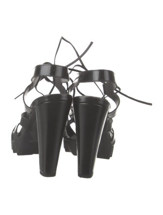 Stuart Weitzman Leather Slingback Sandals