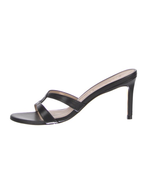 Stuart Weitzman Leather Slides