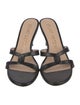 Stuart Weitzman Leather Slides