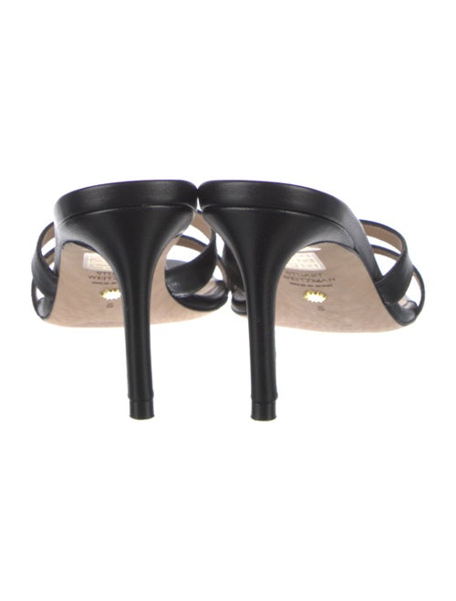 Stuart Weitzman Leather Slides