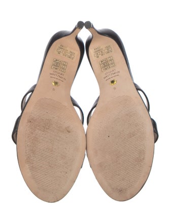 Stuart Weitzman Leather Slides