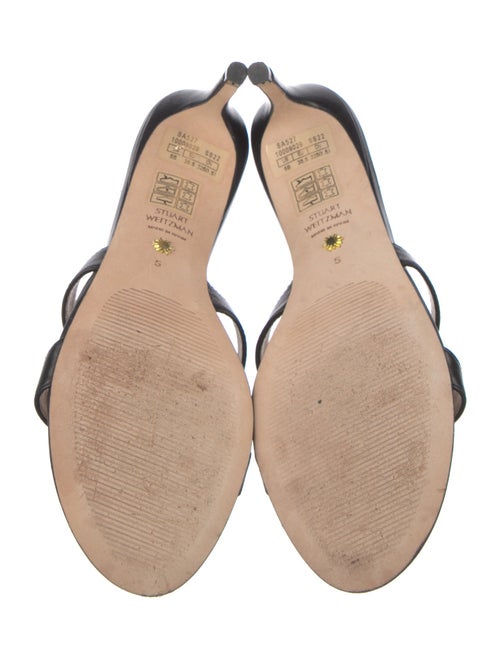Stuart Weitzman Leather Slides