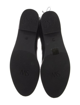 Stuart Weitzman Leather Bow Accents Boots