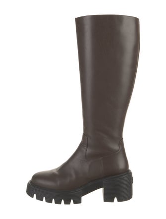 Stuart Weitzman Leather Riding Boots
