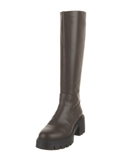 Stuart Weitzman Leather Riding Boots