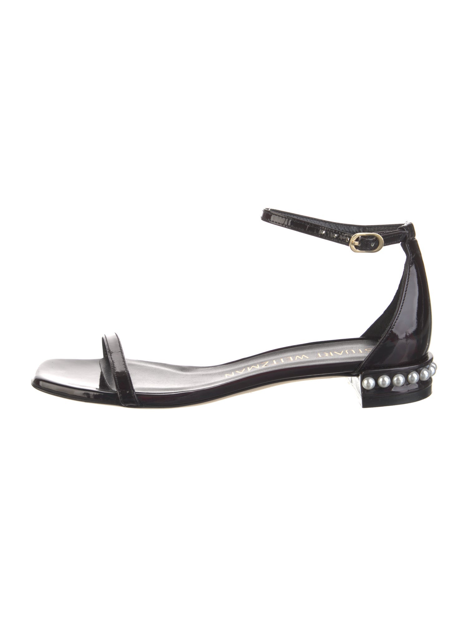 Stuart Weitzman Patent Leather Sandals