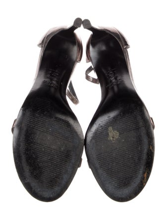 Stuart Weitzman Patent Leather Sandals