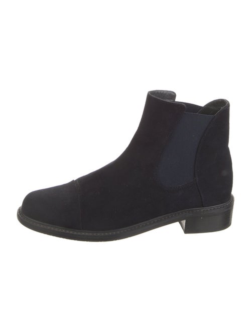 Stuart Weitzman Suede Chelsea Boots