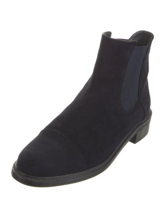 Stuart Weitzman Suede Chelsea Boots