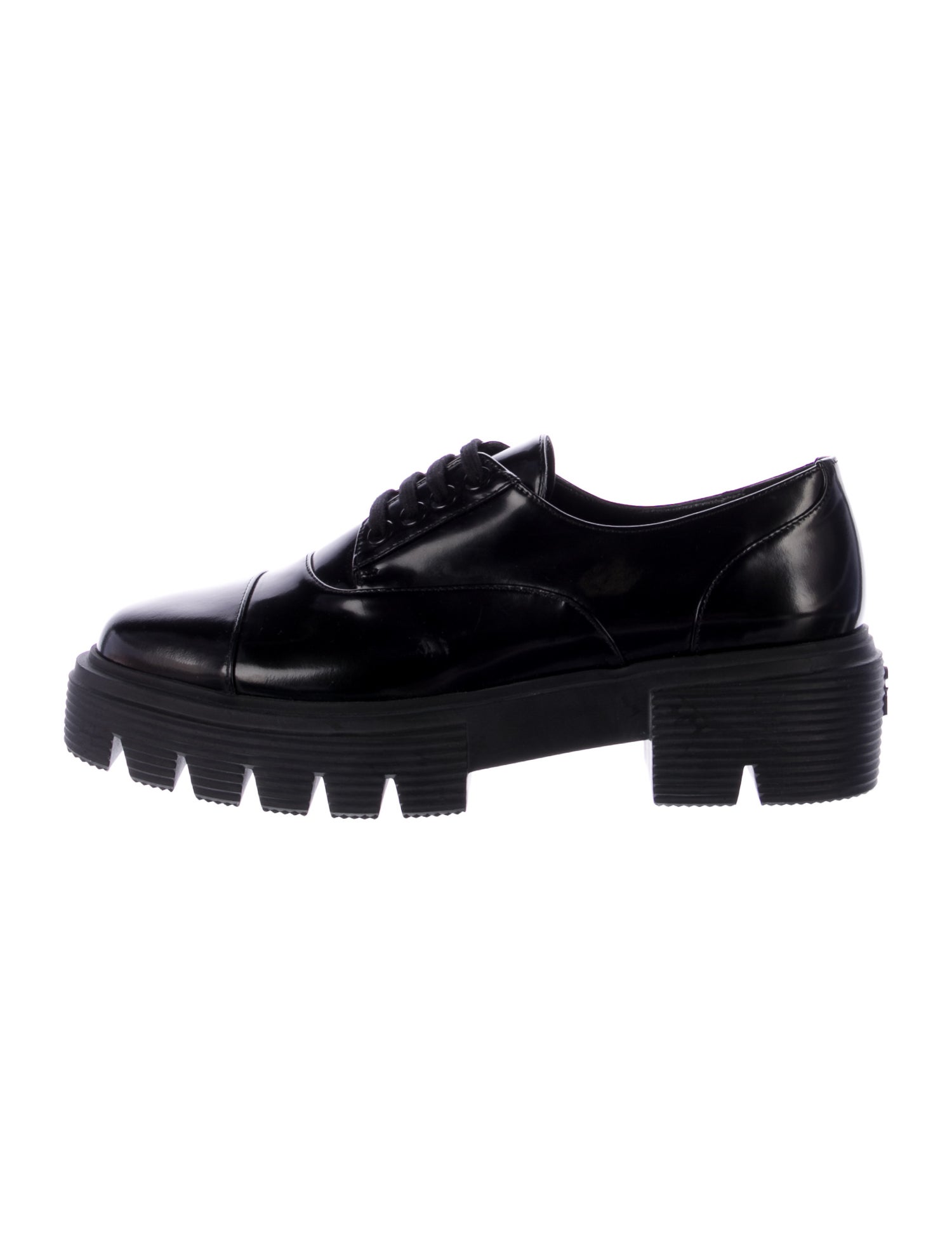 Stuart Weitzman Patent Leather Oxfords
