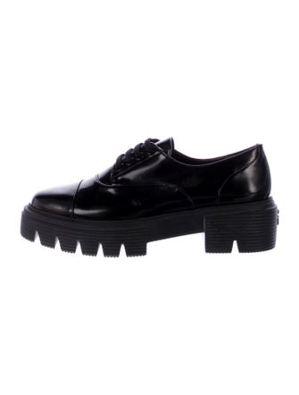 Stuart Weitzman Patent Leather Oxfords