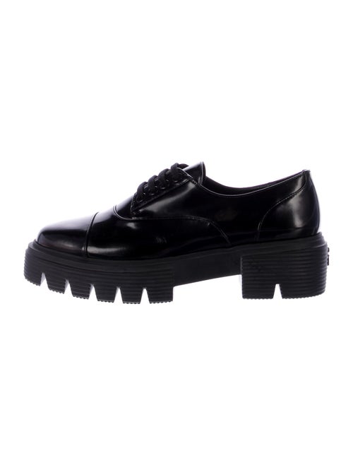 Stuart Weitzman Patent Leather Oxfords
