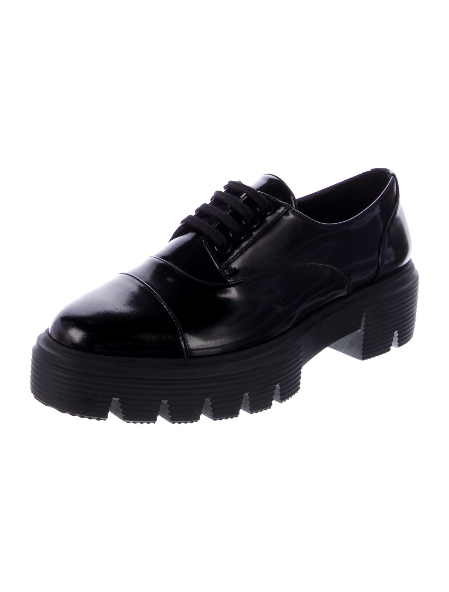 Stuart Weitzman Patent Leather Oxfords