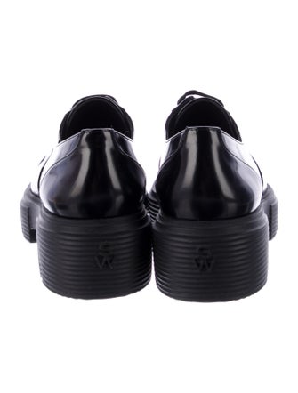 Stuart Weitzman Patent Leather Oxfords