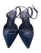 Stuart Weitzman Leather Slingback Flats