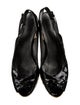 Stuart Weitzman Patent Leather Espadrilles