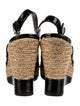 Stuart Weitzman Patent Leather Espadrilles