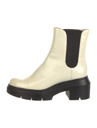 Stuart Weitzman Leather Chelsea Boots