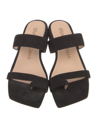 Stuart Weitzman Suede Slingback Sandals