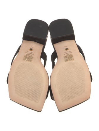 Stuart Weitzman Suede Slingback Sandals