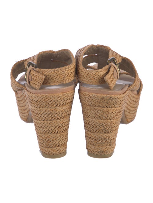 Stuart Weitzman Leather Espadrilles