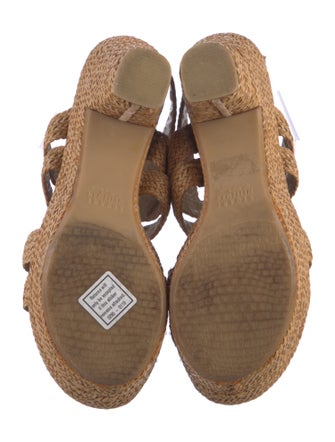 Stuart Weitzman Leather Espadrilles