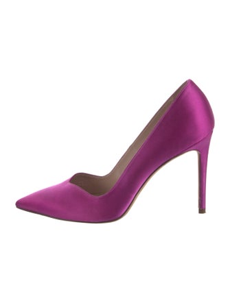Stuart Weitzman Satin Pumps