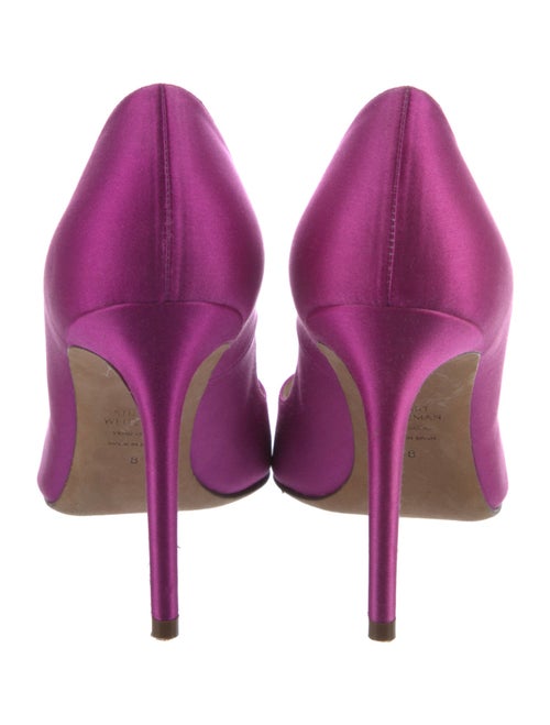 Stuart Weitzman Satin Pumps