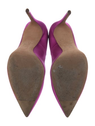 Stuart Weitzman Satin Pumps