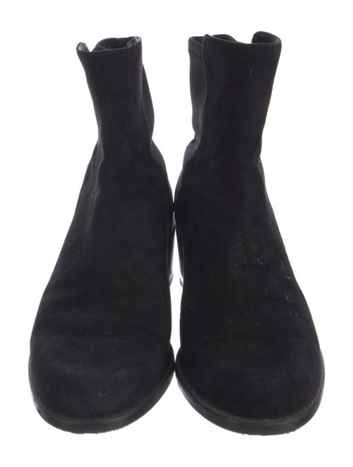 Stuart Weitzman Suede Sock Boots