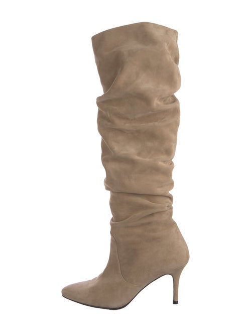 Stuart Weitzman Suede Slouch Boots