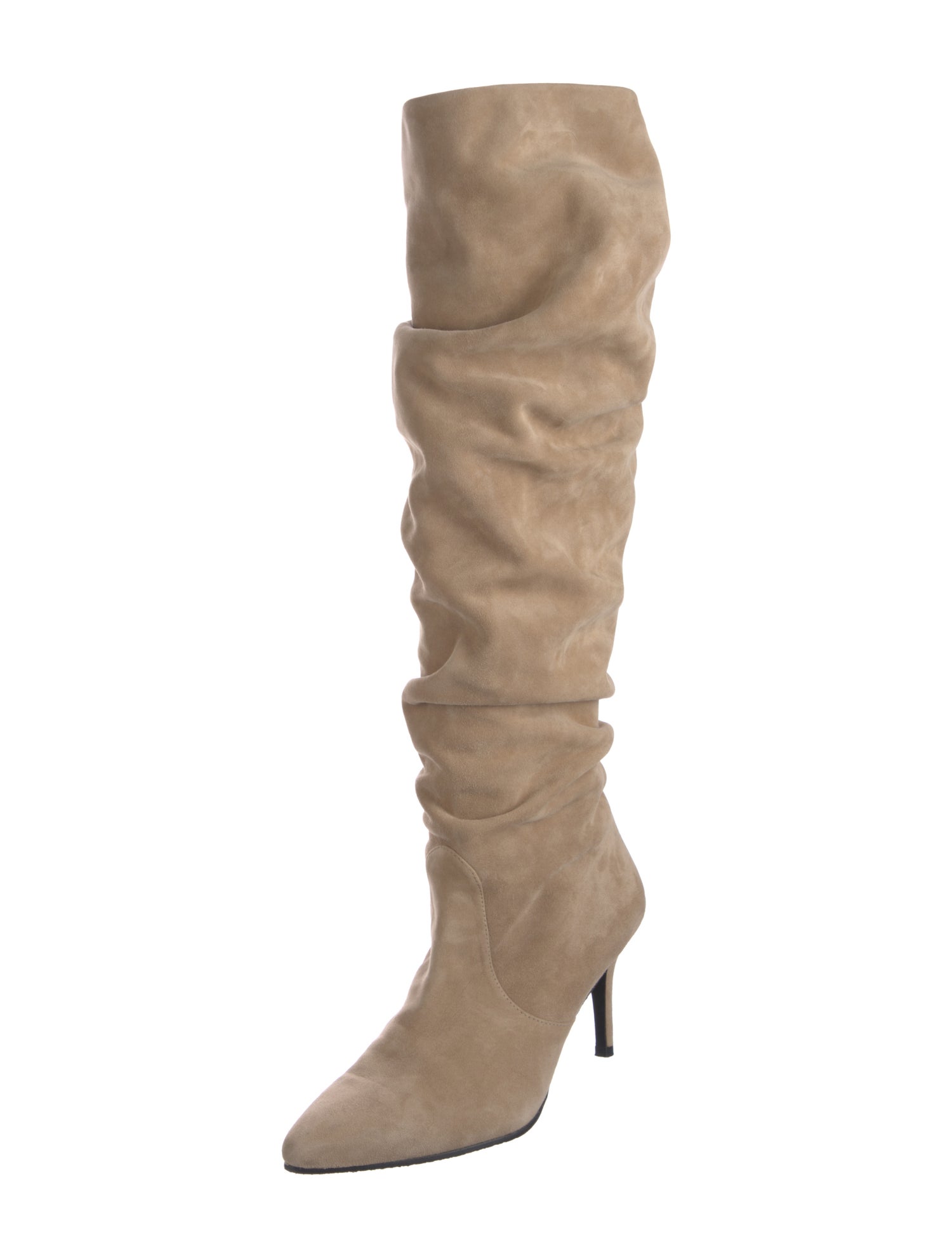 Stuart Weitzman Suede Slouch Boots