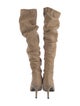 Stuart Weitzman Suede Slouch Boots