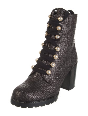 Stuart Weitzman Combat Boots