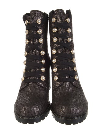 Stuart Weitzman Combat Boots