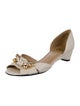 Stuart Weitzman Leather D'Orsay Pumps